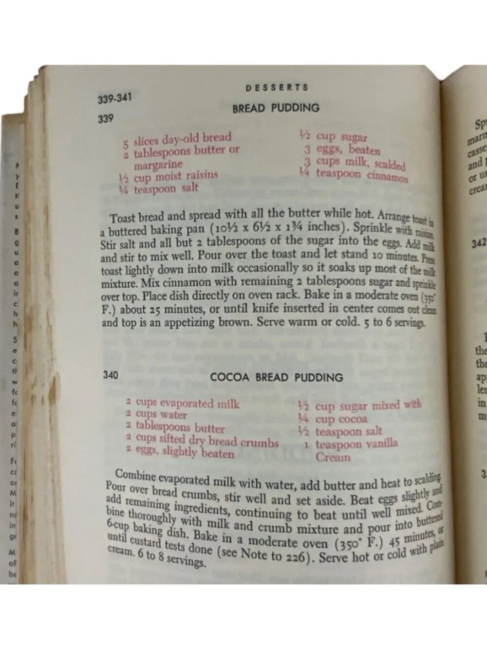 The Modern Family Cook Book By Meta Given New Revised 1958 Book Club Edition